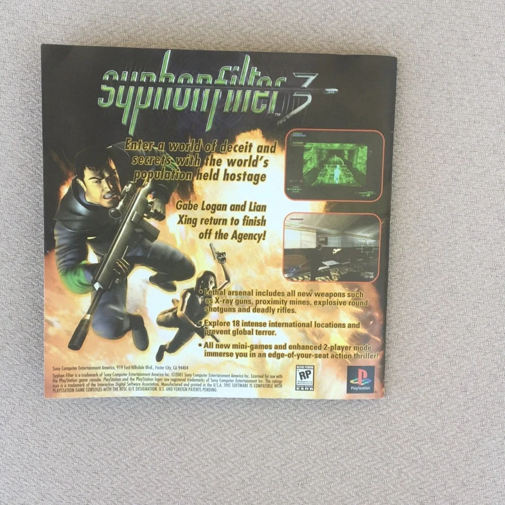 Sony PlayStation Syphon Filter 2